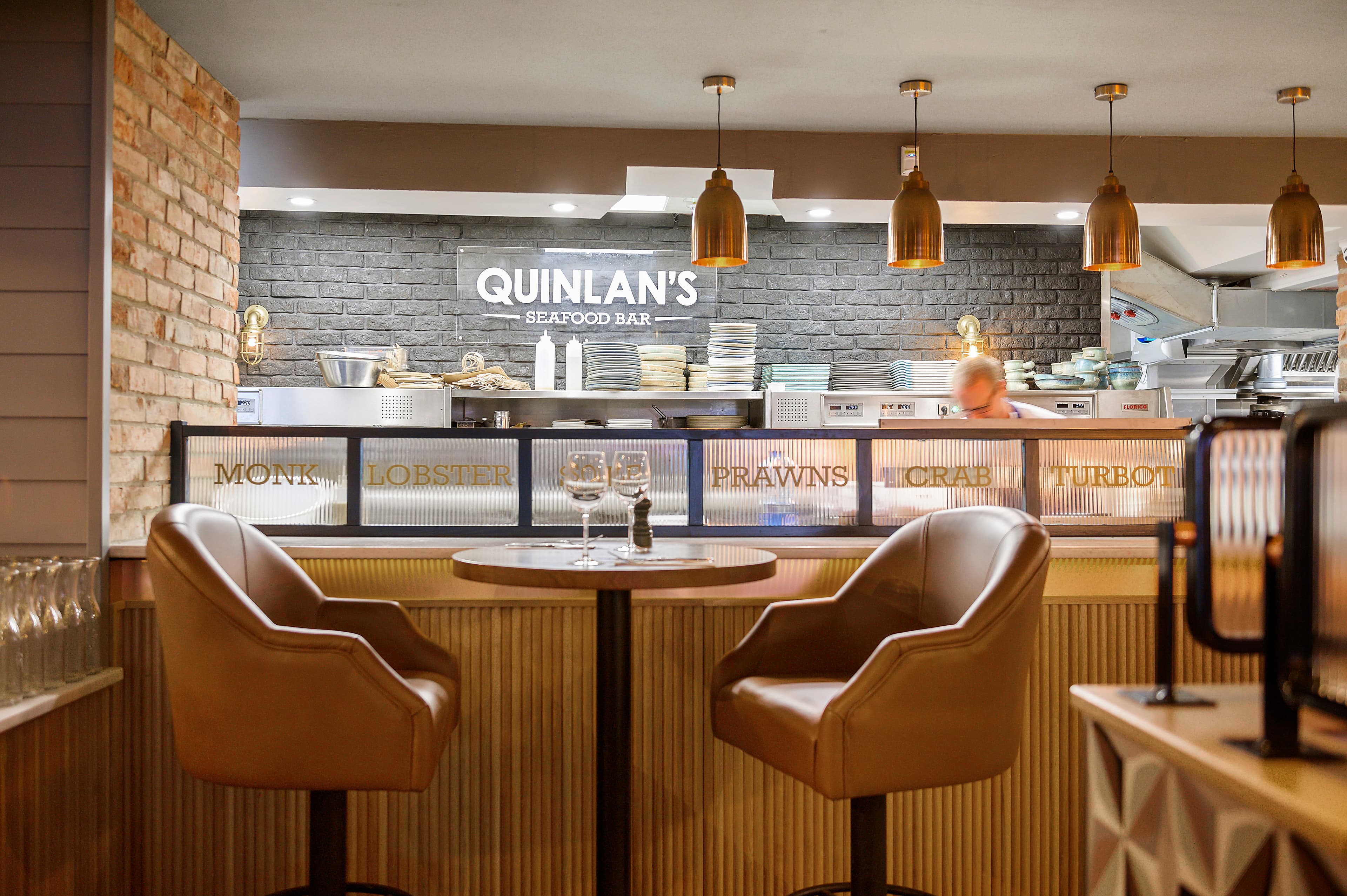 Cork Restaurant Menu - Fresh Daily Catch - Quinlans Seafood Restaurant