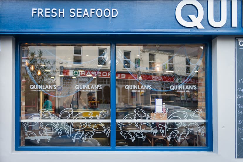 Quinlans Fish Killorglin exterior on The Square